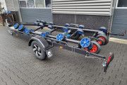 Trailer gepoedercoat 6m