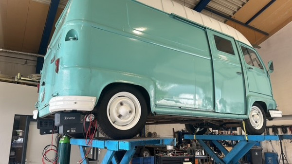 Mover gemonteerd op foodtruck