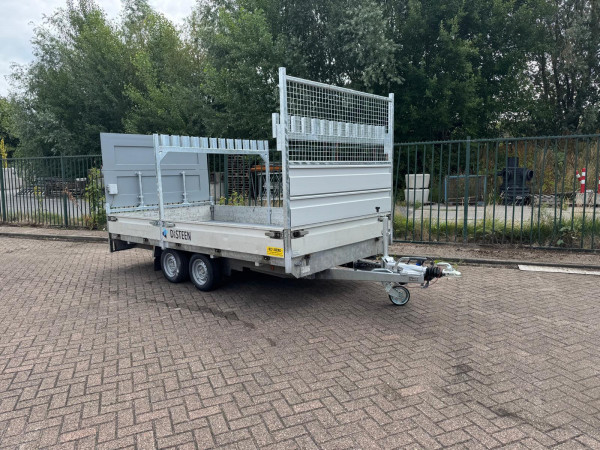 Speciale aanhanger voor verkeersborden