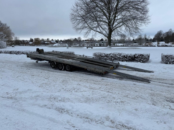 Autotransporter 3500kg elektrische lier