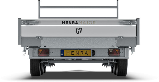 Henra 3-zijdige kipper KP273018 301 x 185 cm 2700 kg tandem