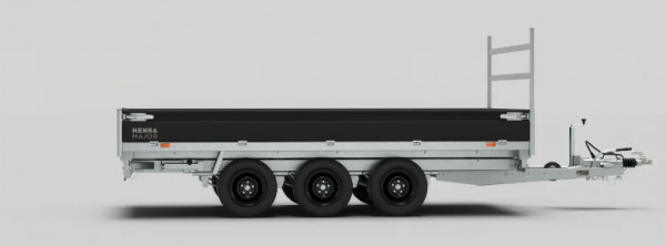 Henra 3-zijdige kipper KP273018 301 x 185 cm 2700 kg tandem