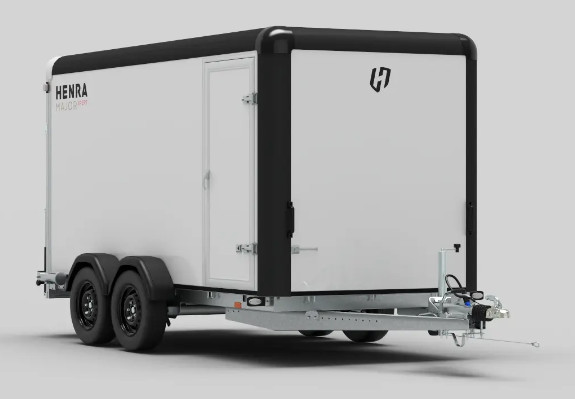 Henra Gesloten bakwagen GB133113 315 x 138 x 190 cm 1350 kg enkelas