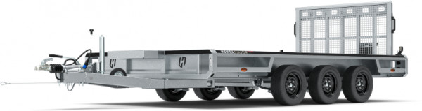 Henra Machinetransporter 400 x 170 cm 3500 kg tridem
