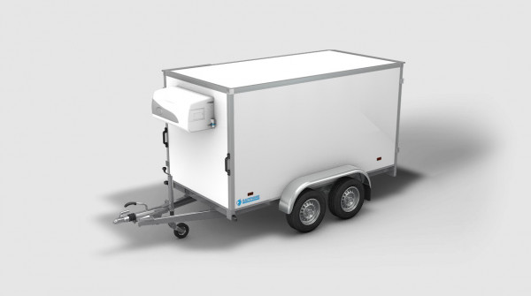 Koel aanhanger tandemas