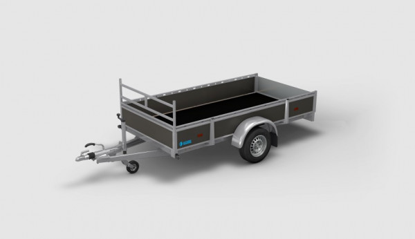 Open enkelas bakwagen