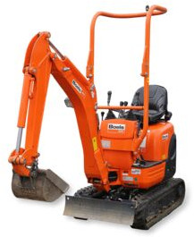 Graafmachine 1,1 ton