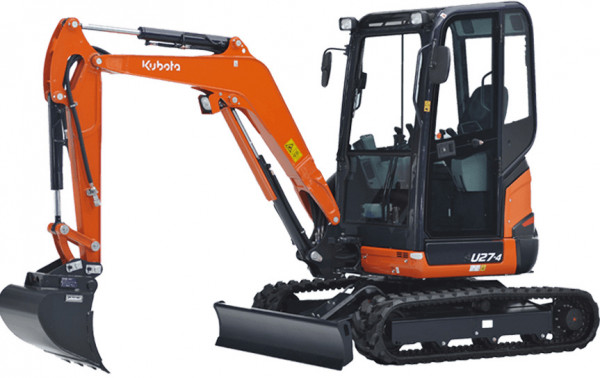 Graafmachine 1,9 ton