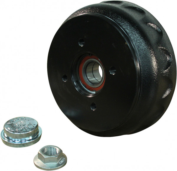 Remnaaf  met compactlager Knott 200x50 Naaflengte 83mm 100x4