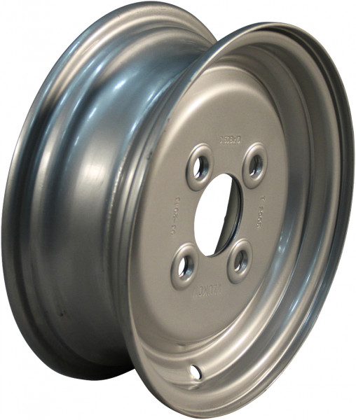 Wiel 3.50Bx10H2 ET23,5 60/100/4 staal grijs