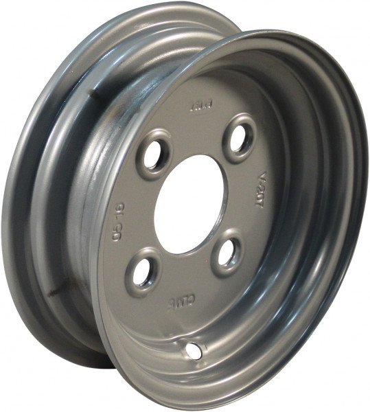 Wiel 2.50Ax8H2 ET-2 60/100/4 staal grijs