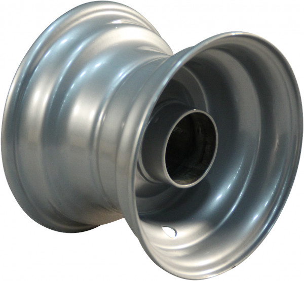 Wiel 4.50Ax6 ET0 kogellager zitting NL88 staal grijs