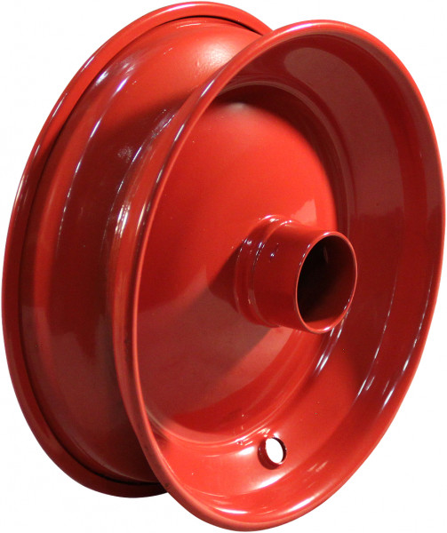 Wiel 2.50Ax8 ET0 kogellager zitting NL96 staal rood