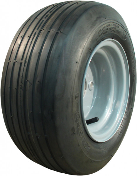 Luchtband + wiel 16x6.50-8 V-3503 4PR + 5.50x8H2 ET-2 60/100/4 staal grijs