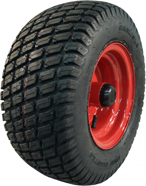 Luchtband + wiel 16x7.50-8 (190/55-8) Turf Master 4PR + 5.50Bx8H2 ET0 NL110 67 A4 staal rood