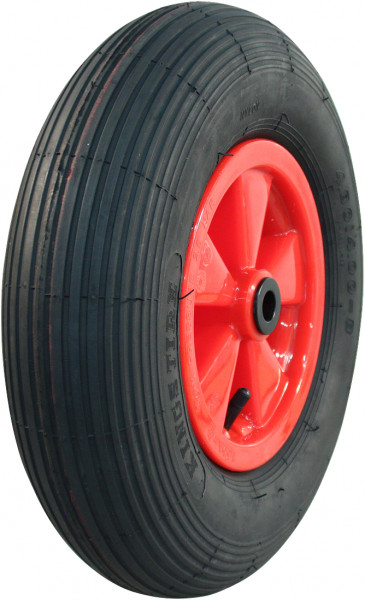 Luchtband + wiel 4.80/4.00-8 V-5501A 2PR + 2.50Ax8 glijlager Ø20 NL88 kunststof rood