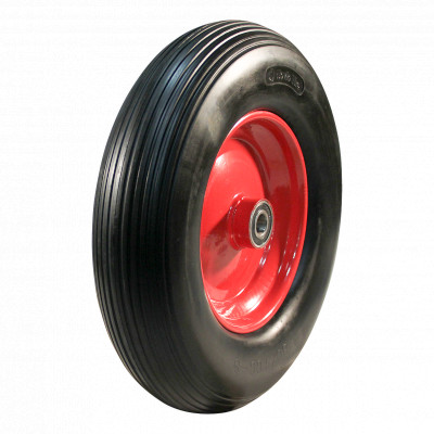 PU band + wiel 4.00x8 4.00x8 lijn lijn + 2.50Ax8 2.50Ax8 kogellager Ø25 NL75 NL75 staal rood