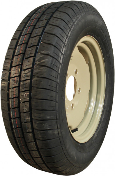 Luchtband + wiel 195/70 R14C Kargomax ST-6000 M+S + 5Jx14H2 ET0 94/140/5 104/102 N staal grijs