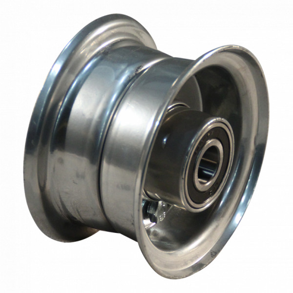 Wiel 2.10-4 ET0 kogellager Ø20 NL75 staal grijs