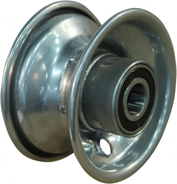 Wiel 2.10x4H2 ET0 kogellager Ø20 NL75 staal grijs