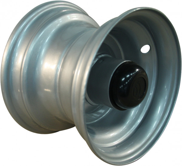 Wiel 4.50Ax6 ET0 kogellager Ø25 NL88 staal grijs