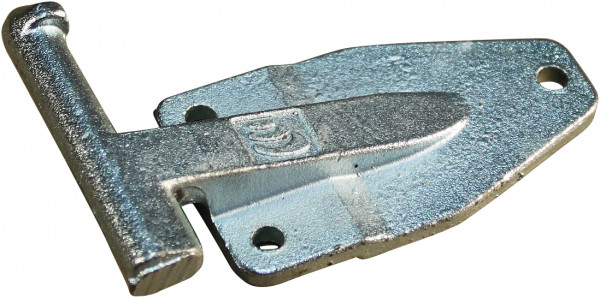 Klepscharnier met verzet RVS 304 112mm