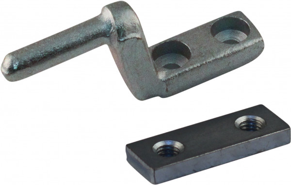 Scharnierpen scharnierpen + tegenplaat tegenplaat verzinkt