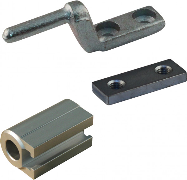 Scharnierpen scharnierpen + tegenplaat + scharnierhuis tegenplaat scharnier huis verzinkt