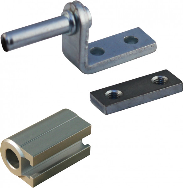 Scharnierpen scharnierpen + tegenplaat + scharnierhuis tegenplaat scharnier huis verzinkt