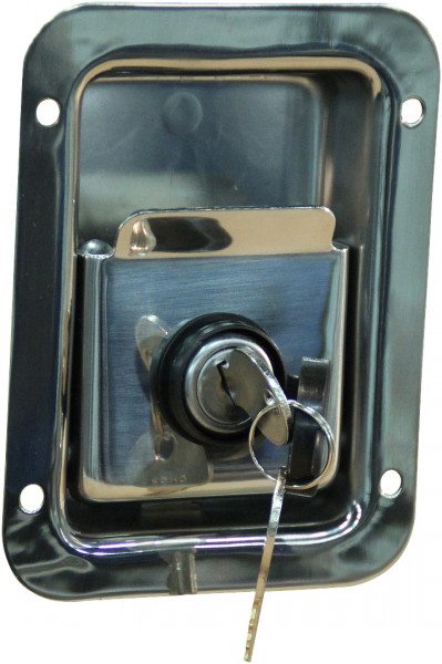 Kofferslot RVS zonder rubberen afdichting