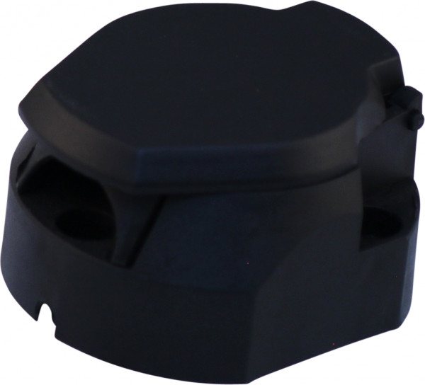 Kontaktdoos kunststof 7 - polig Met mistlamp schakelaar