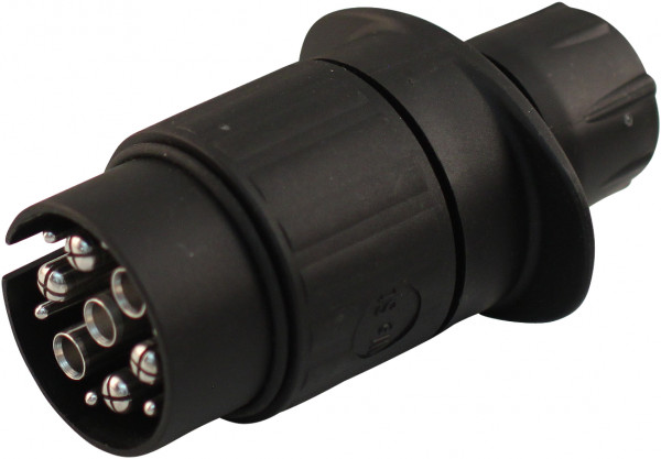 Stekker 13 - polig , kunststof Multicon / west, 13 schroefcontacten