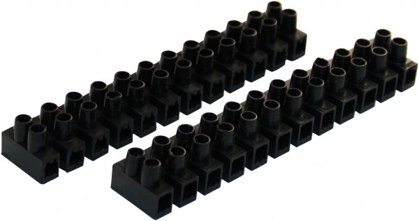 Kroonsteenstrips 12-polig Ø2,7 draad 5,6mm²