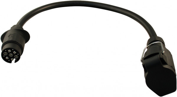 Adapterkabel auto 13-polig (Multicon west systeem) - ahw 13-polig (Jäger systeem) 65cm