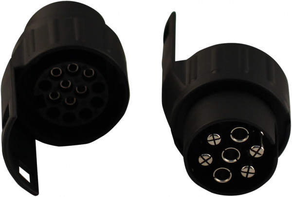 Mini-adapter premium, auto 7-polig - ahw 13-polig (Jäger systeem)