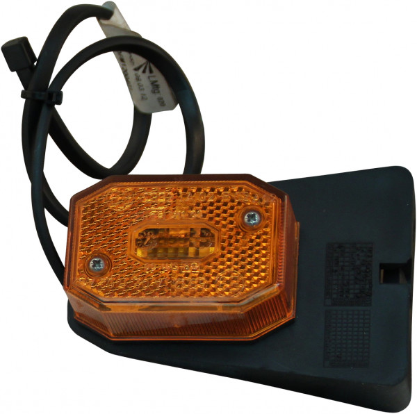 Zijmarkeringslamp Flexipoint Inclusief montagesteun DC kabel 500mm