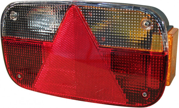 Achterlicht Aspöck MULTIPOINT III , rechts, centrale stekkeraansluiting 5-polig