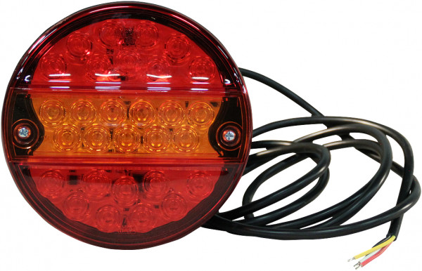 Achterlicht 288 , LED 12V-24V , universeel , kabel 2000mm   4 x 0,75mm²