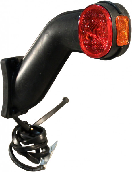 Contourlamp Superpoint II versie ecopoint rood / wit / oranje rechts DC kabel 920mm