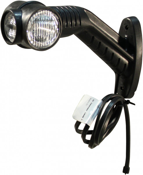 Contourlamp Superpoint III LED links rood / wit / oranje DC kabel 860mm