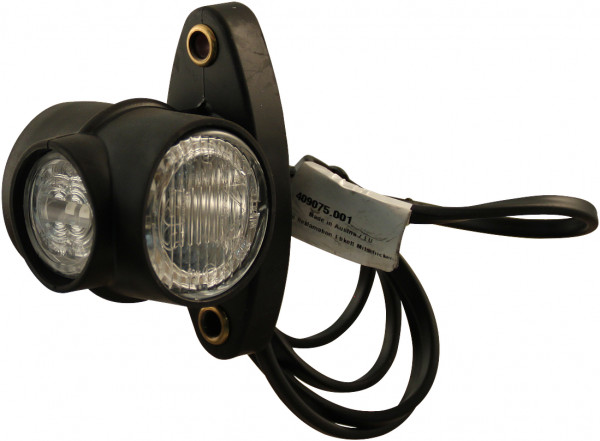 Contourlamp Aspöck Superpoint III led "direct montage" rood / wit / oranje DC kabel 1000mm