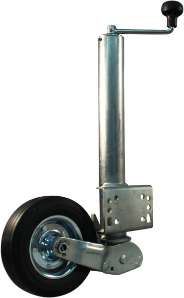 Steunwiel automatisch opklapbaar 200x60mm Ø60 stalen velg