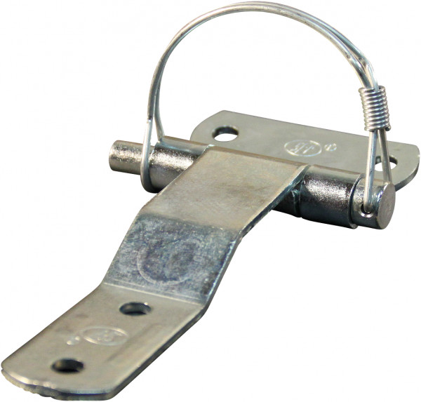 Portierscharnier 71 x 140mm scharnierblad verzinkt demonteerbaar