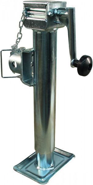 Steunpoot wegklapbaar LR Ø57mm 1300kg verzinkt 250mm 430mm