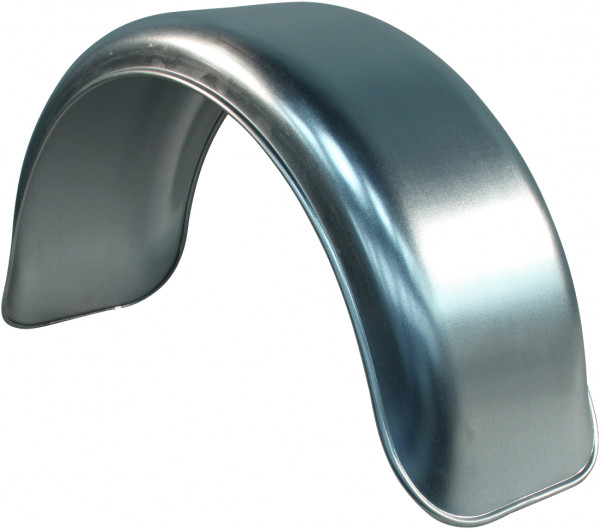 Spatscherm enkel as staal 200mm x 660mm rond model voor boottrailer