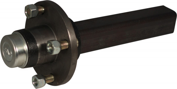 Ongeremde naaf met aseind , landbouw ⧄40x200mm lagers 30204 + 30206 56,5/100/4 M12x1.5