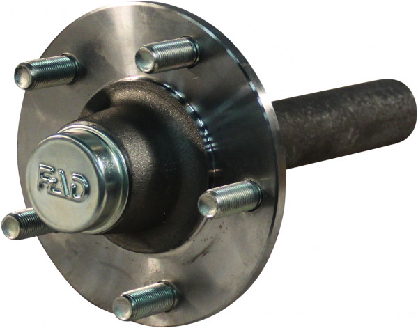 Ongeremde naaf met aseind , landbouw Ø40x200mm lagers 30205 + 30206 93/140/5 M16x1.5