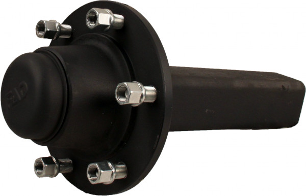 Ongeremde naaf met aseind , landbouw ⧄80x350mm lagers 32211 + 32215 160/205/6 M18x1.5