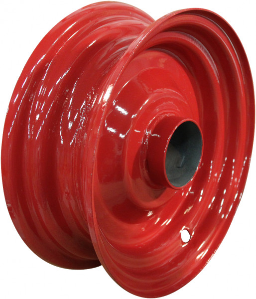 Wiel 2.50Ax8 ET0 kogellager zitting NL75 staal rood