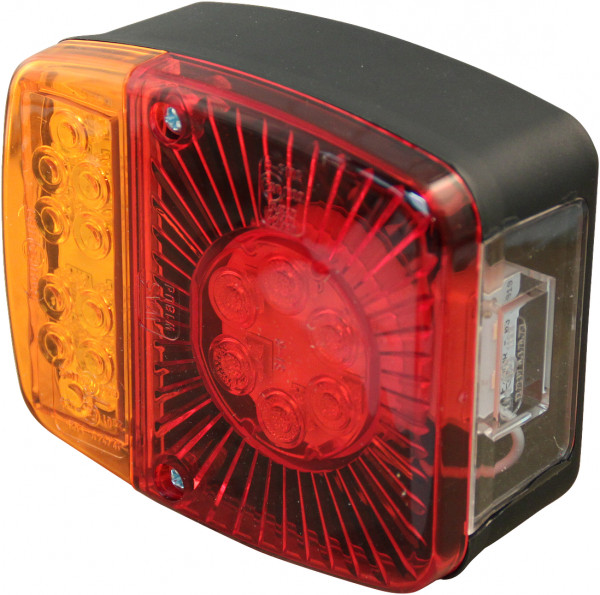 Achterlicht 475 , LED 12V - 24V , universeel 5 PIN's bajonet